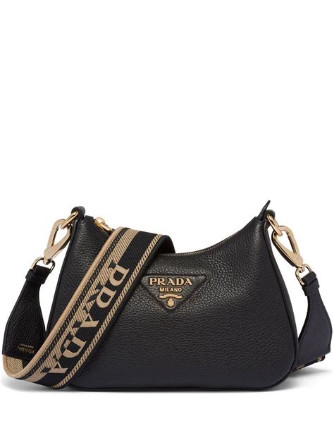 prada logo strap cross body|Prada adjustable crossbody handbags.